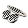 Anti-Slip Car Pedal Set for Mini: Throttle, Brake & Rest