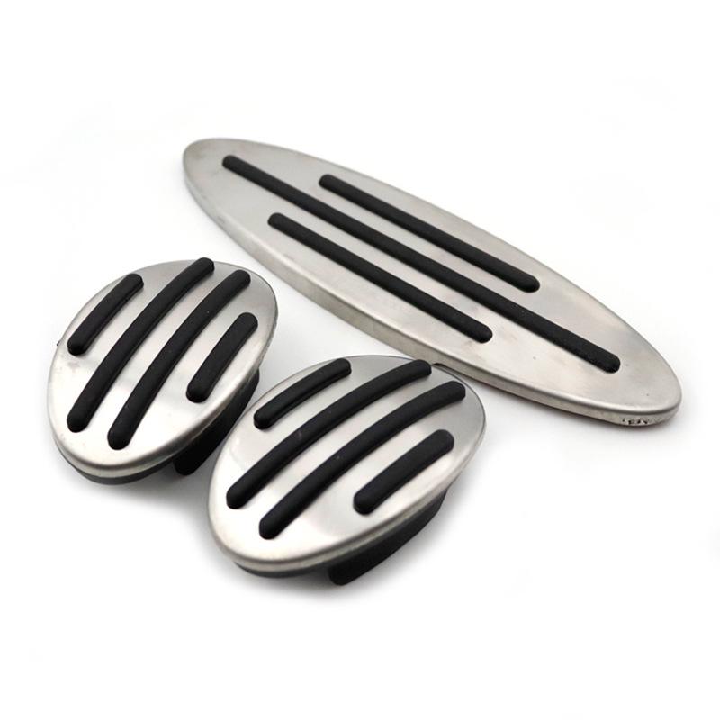 Anti-Slip Car Pedal Set for Mini: Throttle, Brake & Rest