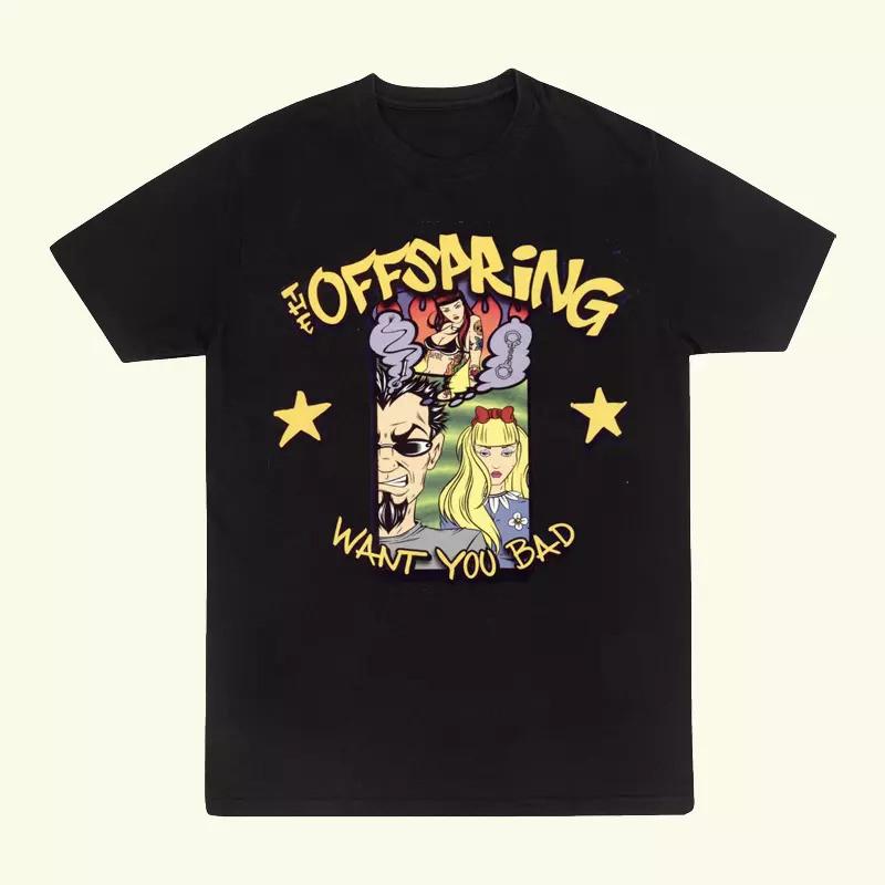 The Offspring - Want You Bad Black Cotton Unisex T-shirt Unisex T-Shirt L