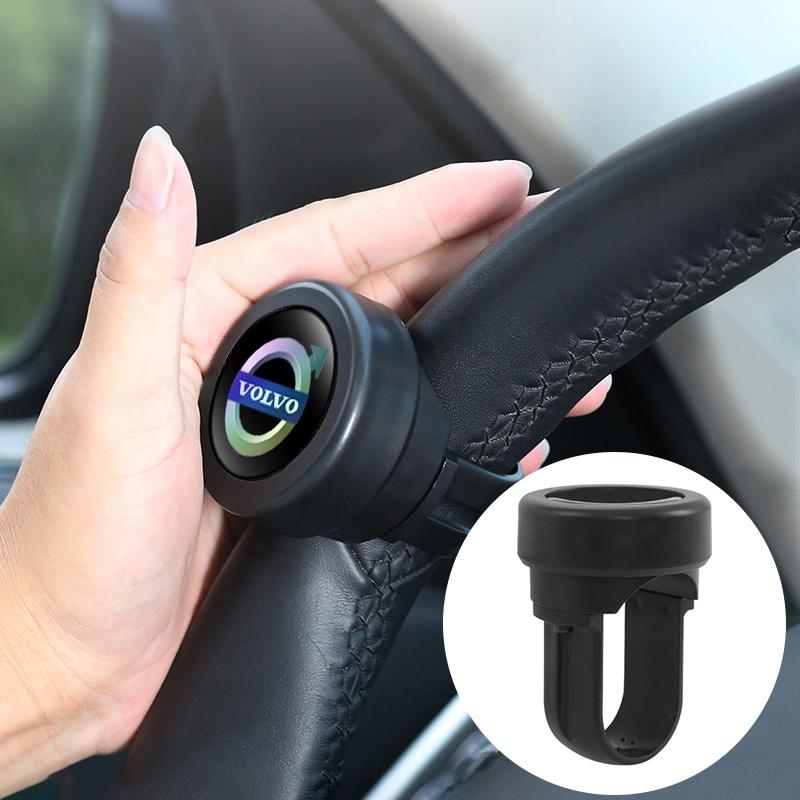Car 360° Steering Wheel Spinner Knob Power Handle Ball Turning Helper Auxiliary Booster For Volvo XC60 V90 XC90 S90 S60 C30 XC40
