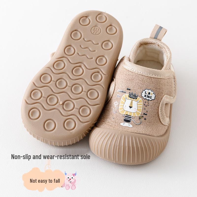 Autumn/Winter Baby Non-Slip Cartoon Soft Sole Indoor Socks Shoes for Toddlers