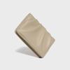 Dou Soft Women's Leather Card Wallet Beige