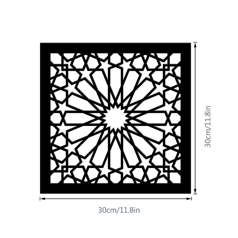 Ramadan Wall Decoration Eid Al Fitr Room Wall Decoration Pendants Mubarak Eid Gift Islamic Muslim Home Decoration