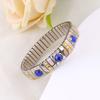 Bohemian Rhinestone Stretch Bracelet Versatile Elastic Rhinestone Wristband Ornament Sophisticated Bracelet Accessory