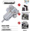 Piston Pneumatic Motor M1-M7-F-L-IEC with Forward/Reverse & Stepless Speed Regulation, Explosion-Proof Safety.