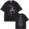 Rapper Bad Bunny Nadie Sabe Lo Que Va A Pasar Mañana Album Grafik T-Shirts Herren Damen T-Shirt Männlich Hip Hop Oversize Shirt