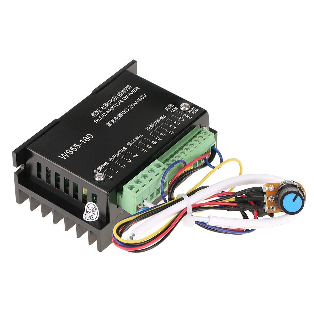 

Motor Driver Controller with Cable 20000RPM DC 3 Phase BLDC Power Tool Exhaust Fan Vibration Motor for CNC Brushless Spindle Motor Driver Multi