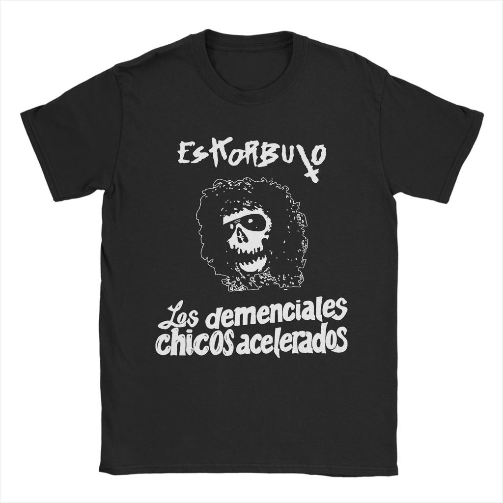 Men ESKORBUTO DEMASIADOS ENEMIGOS T-Shirts Clothes Summer Y2K Fun Short Sleeve T Shirt O-Neck Loose Tshirt Big Size 5XL 6XL
