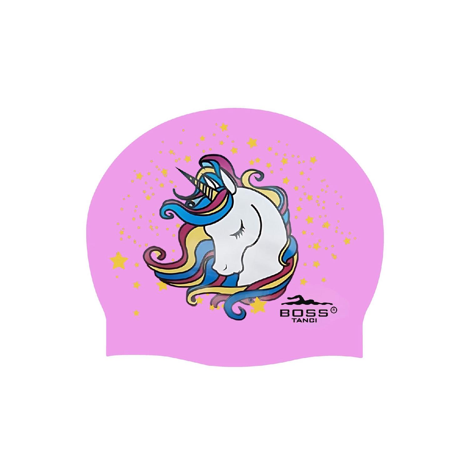 

Premium Seres Unicorn Printed Silicone Bone Swimmer Pool And Sea Bond бузковий