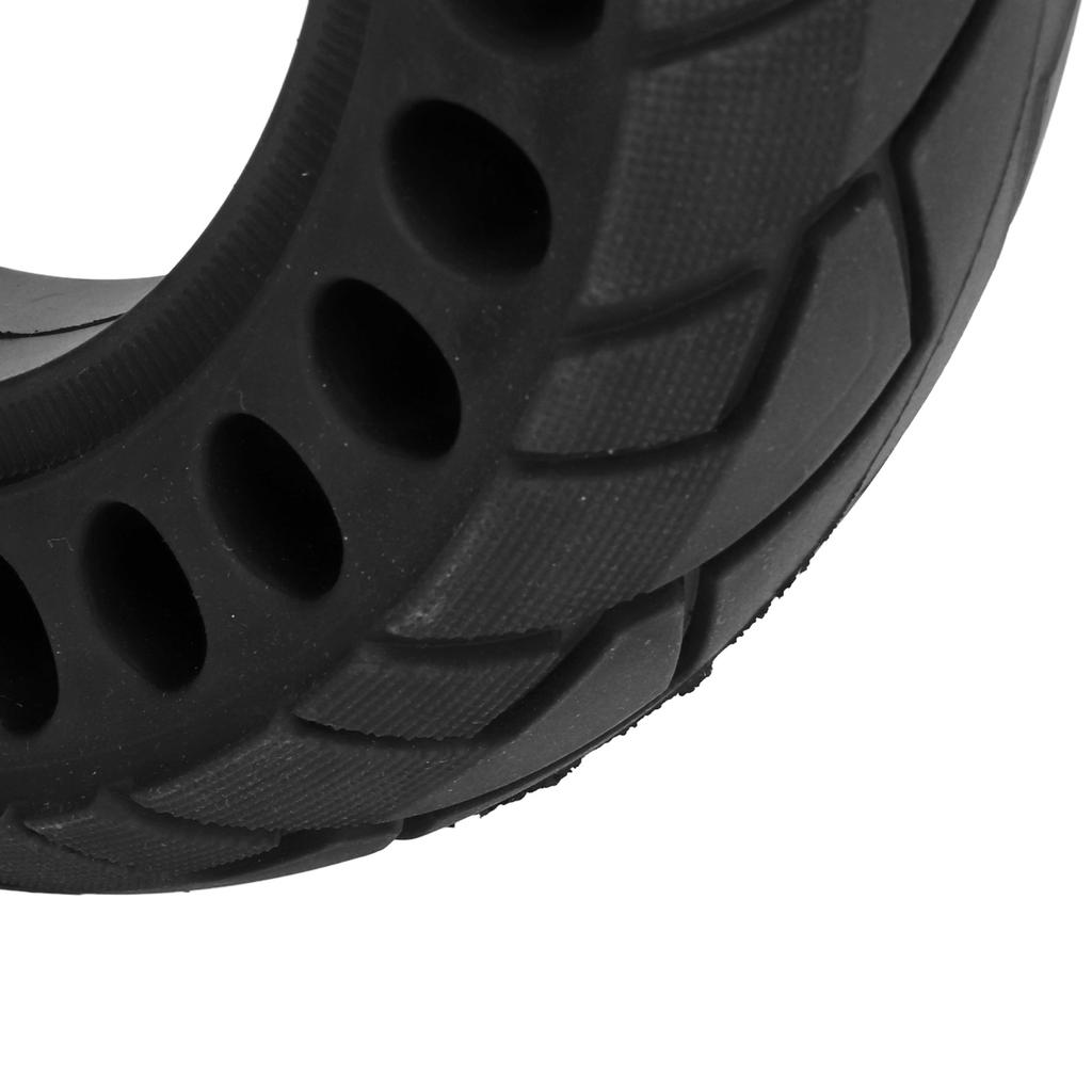 10x2.5 Rubber Tire Special Hollow Design Wear Resistance Solid Wheel Tire Replacement for Electric Scooter
