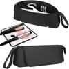 Large Capacity Hair Tool Travel Bag with Detachable HeatResistant Mat for Curling and Flat Irons