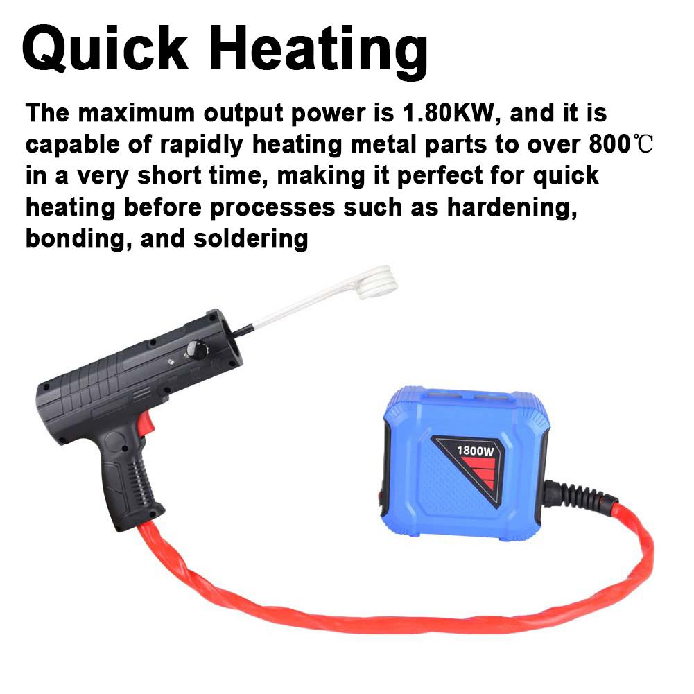 1.80KW Tragbarer Induktionsheizer Praktisches Heizgerät Energieeffizientes Flammenloses Heizgerät für Vielseitig