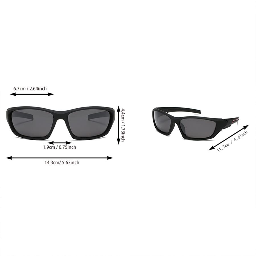 Men's Classic Black Frame Fashion Glasses Full Frame Trendy Design Suitable for Music Festivals Birthday Parties Gatherings