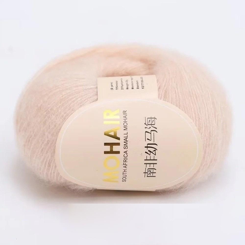 DIY 25g Mohair Yarn Warm Baby Wool Extra Soft Warm Baby Wool Yarn DIY Material Supplies Soft Yarn for Sweater For Hand Knitting