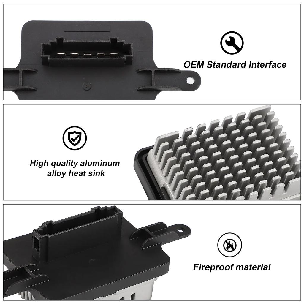 New 6441CQ 6441.CQ Fits For Peugeot 3008 5008 Citroen DS5 Heater Blower Motor Resistor Auto Parts P7708005 wholesale Discount
