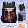 Wooden Stick Man Brainrot Schoolbag, Multi-Functional, High-Value Spine Protection, And A Must-Have Comfortable Backpack For Students