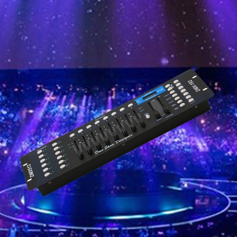 DMX192 Controller Equipment DMX512 Consoles Stage Lighting for Led Par Moving Head Spotlights RGBW Beam Wash Equipment