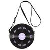 Iy Simulated Vinyl Records, Birthday Gifts, Graffiti Creative Personality, Small Round Bag, Cosmetic Bag, You Can Come To The Picture To Make