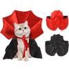 Halloween New Pet Transformation Cape, Cat and Dog Funny Transformation Clothes Pet Upright Outfit