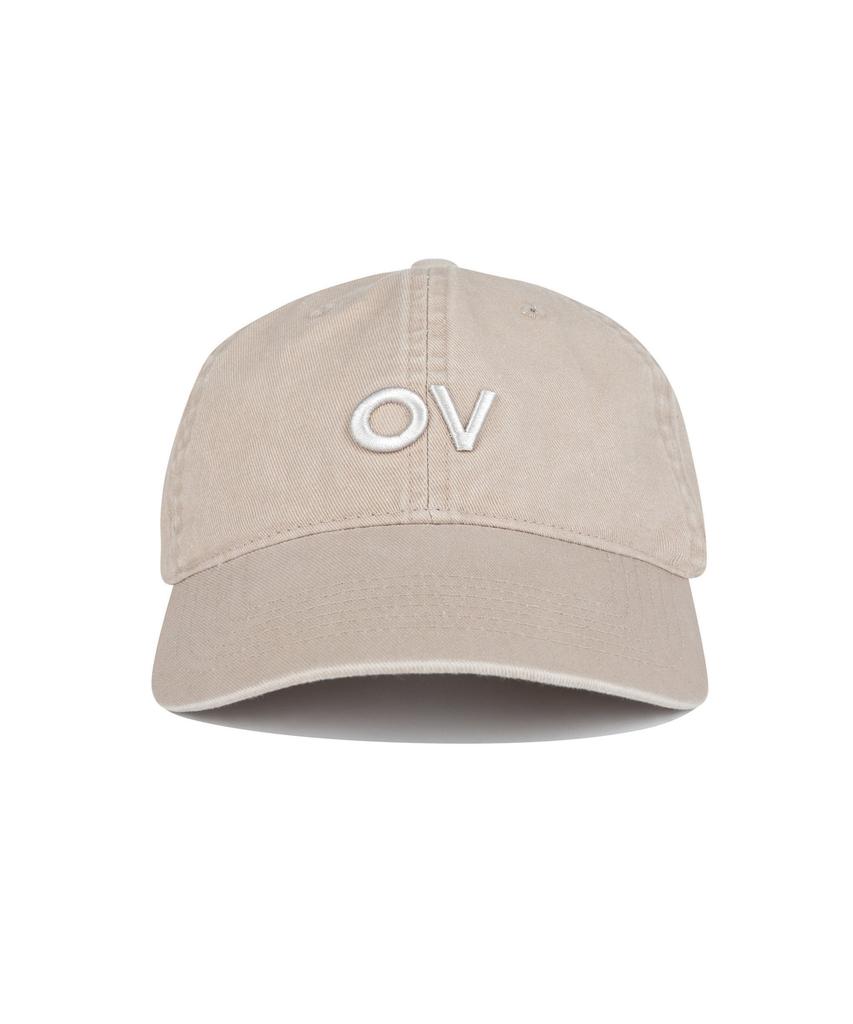 Ausdoeoboiseu Ov Logo Washed Cotton Cap (Beige)