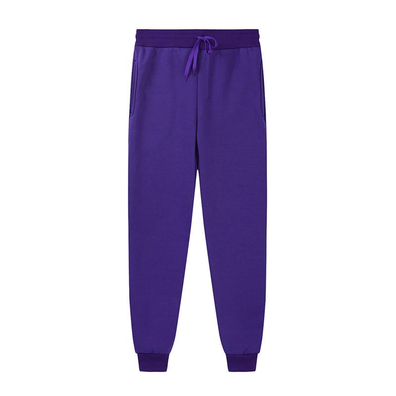 Unisex Sports and Casual Fleece Sweatpants for Running and Fitness, Autumn/Winter Long Pants.