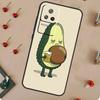 Cute Avocado Fruits Case For Xiaomi 14 13 11T 12T 13T Pro 12 Lite POCO X6 X3 X4 X5 M6 Pro M5s F3 F5 Pro Cover