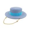 Chapeau Femme Chapeau de Paille Herbe Salée Lettre Jazz Chapeau de Soleil Hommes et Femmes Été Panama Jazz Chapeau de Soleil Plage Vacances Extérieur Vente en Gros
