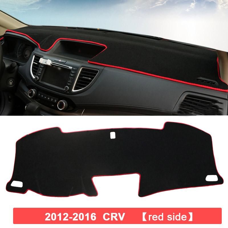 Pro Honda CR-V CRV CR V 4. generace 2012 2013 2014 2015 2016 Podložka na palubní desku auta Stínící podložka na palubní desku Protiskluzové podložky Příslušenství