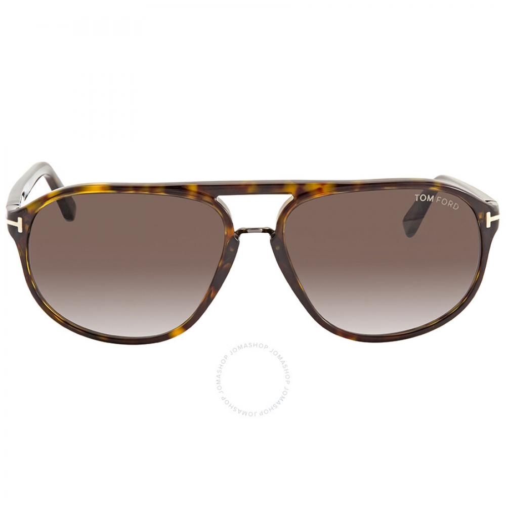 

Tom Ford JACOB Smoke Gradient Pilot Men s Sunglasses FT0447 52B 60