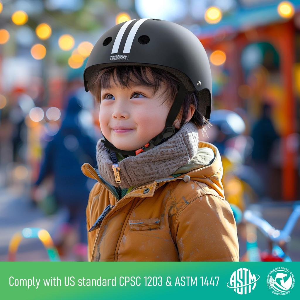 Bicycle Helmet for Ages 1 and Kids Helmet for Elementary and Middle School Safety Standards and Boys Children's up/Children's Students/Lightweight