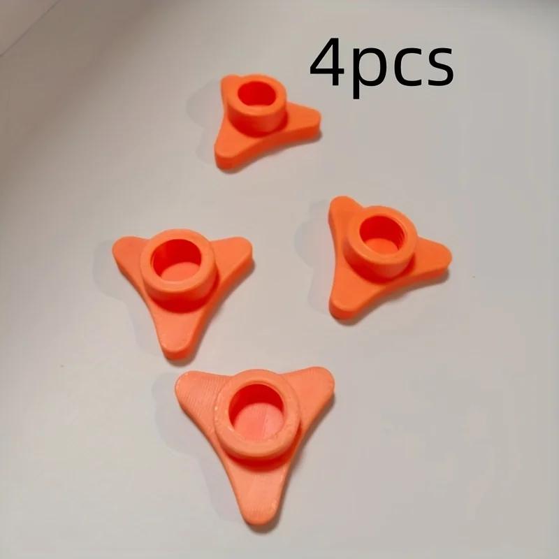 

4pcs Plastic Glass Seal Caps - Fit for Standard Tubes, Prevents Quick Drying, Enhances Sealing, Ideal for Home Improvement Tools