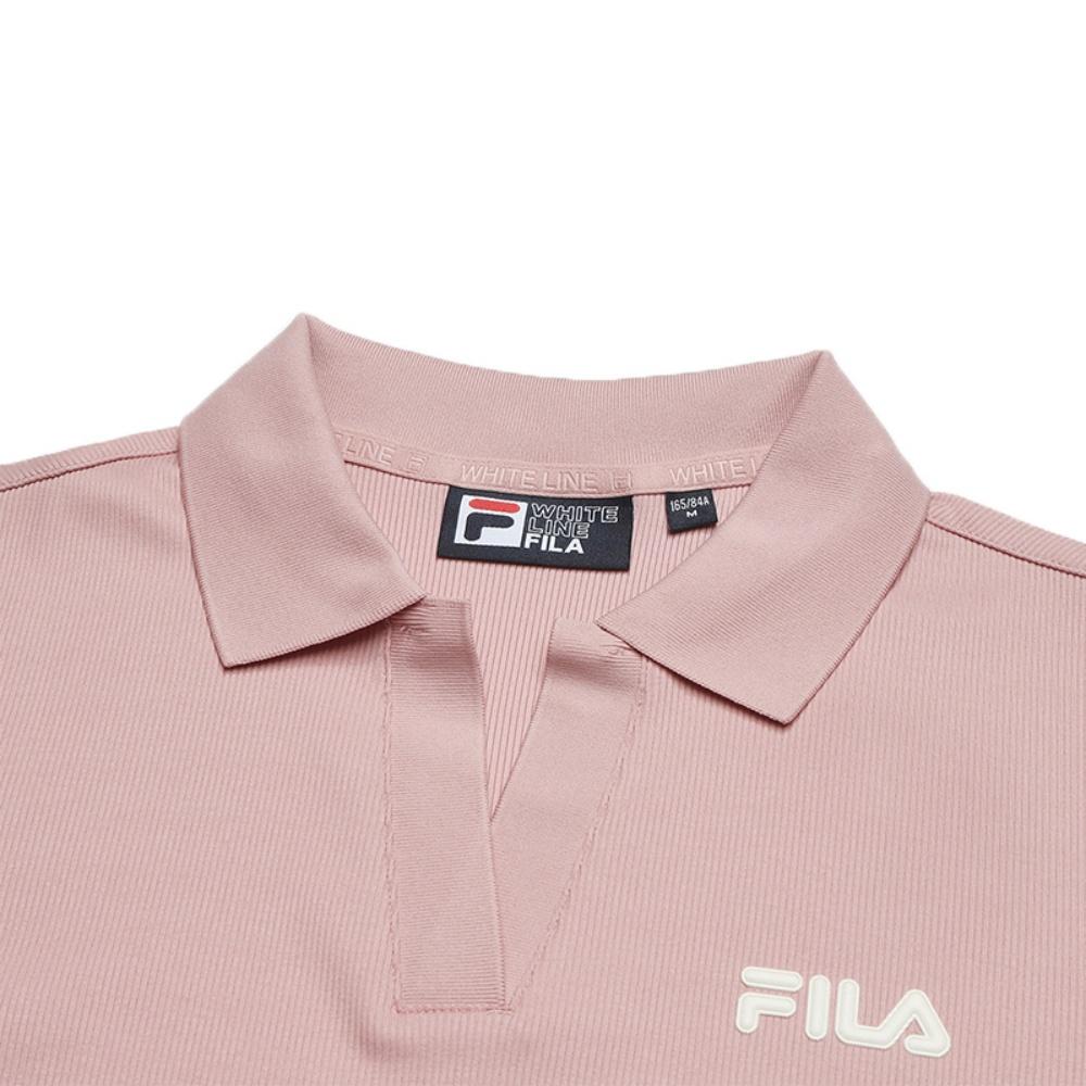Fila Heritage Classic Versatile Comfortable Short Sleeve Dress Women Dresses F51W538301F-PK