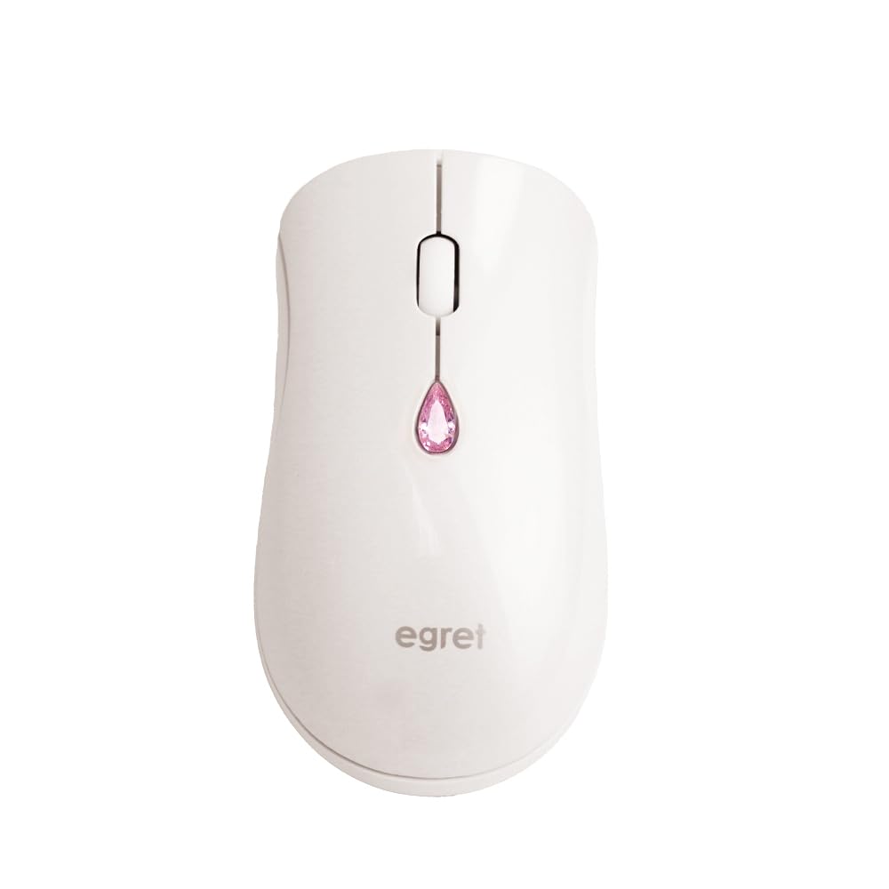 

EGRET SweetiE Бездротова миша зі штучним дорогоцінним каменем 12 Bluetooth DPI Кубічна Дорослий Подарунок на Вступ до Школи EGRET Кнопки, Кольори,