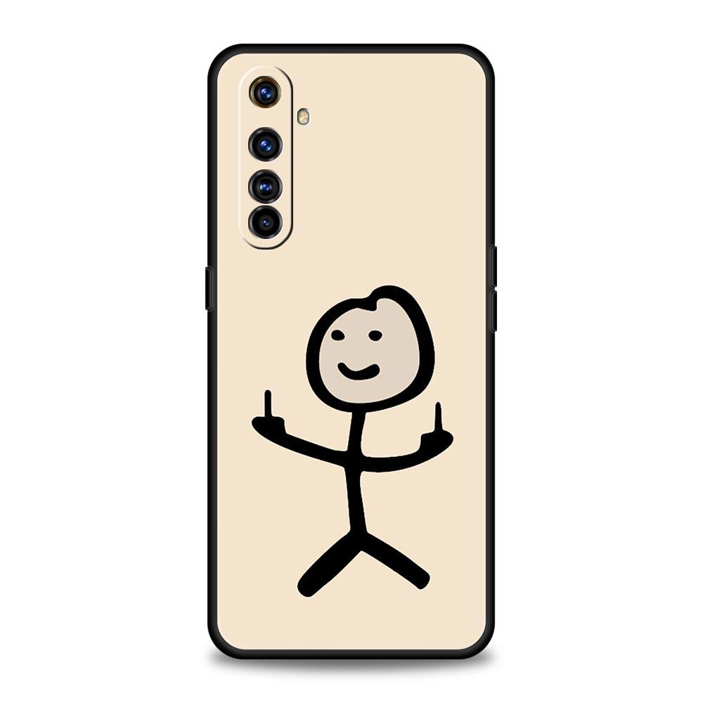 

Cartoon Matchman For Realme 11 10 9 8 5G 7 6 GT2 Pro Plus C21 C11 C25 C35 Silicone Cover For Realme GT Neo 2 3 3T Phone Case Realme 10