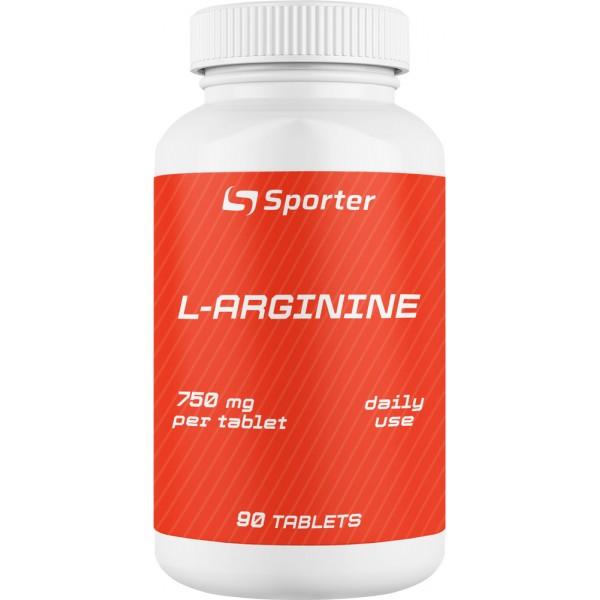 

Sporter L-аргінін 750 мг - 90 таб