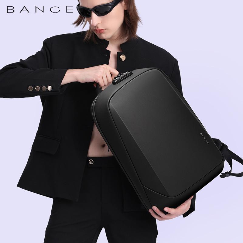 BANGE Herren Doppel-Schulter Business Wasserdichter Computer-Rucksack - Großes Fassungsvermögen