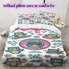 Cute animals surfing Pattern Bedding,Quilt Set Quilt Cover Pillowcase Home Birthday Gift (1*duvet cover+2*pillowcase,without core)