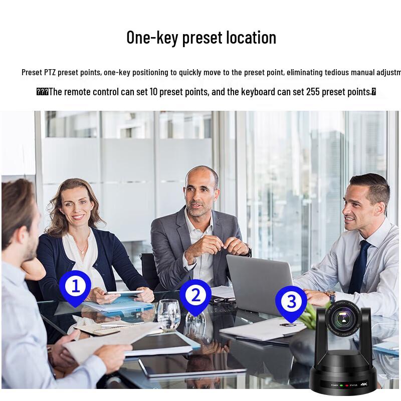 Xun Er Wei 4K AI Tracking PTZ Video Conference Camera (CN version)