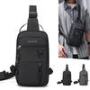Men's Crossbody Oxford Chest Bag - Tactical Casual Sports Shoulder Backpack