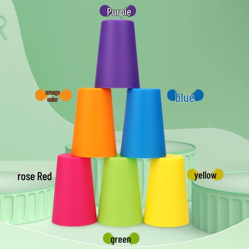 Cross-Border Battle Stacking Cups: Color Sorting & Cognitive Training Educational Game