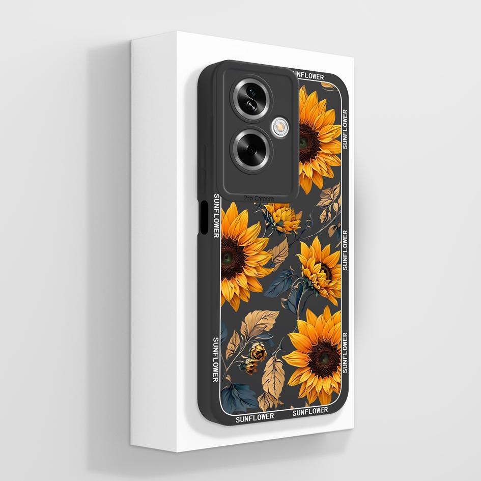 For OPPO A79 A77 A77s A78 A83 A91 A92 A93 A93s A94 A95 A96 4G 5G Phone Cases Lovely Panda Kitten Pattern Liquid Silicone Anti Slip Shell For OPPO Capa