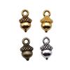 Acorn Charms Christmas Tree Pendants For Forest Nature Themed Jewelry