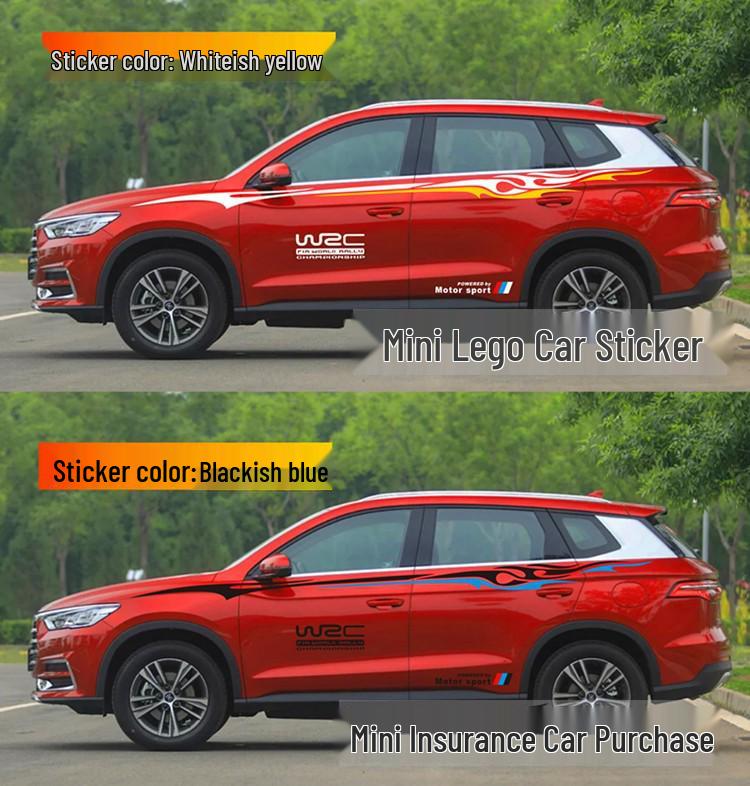 Customized BYD Song Pro and Tang 2nd Gen DM Pinstripes & Waistline Stickers for Personalization