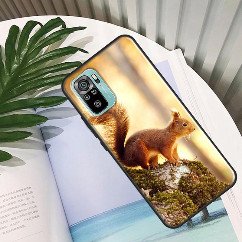 Squirrel For Xiaomi Redmi Note 11 Pro Case For Redmi Note 10 Pro 9 8 9S 10S 9A 9C 9T Phone Coque