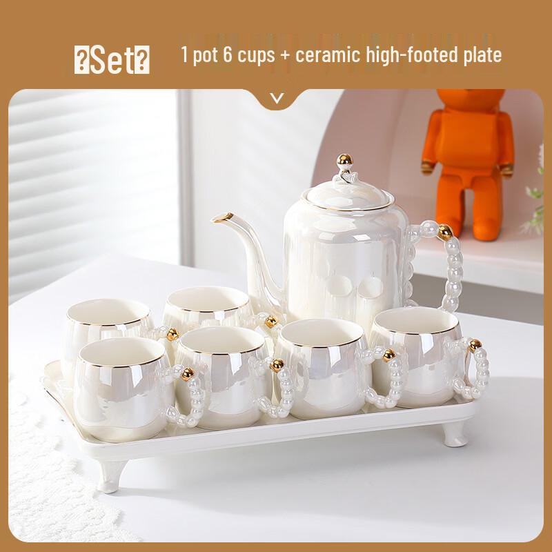 

OLOEY Light Luxury Ceramic Water Set