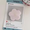 Korean Style Pearl Flower Phone Airbag Holder - Retractable Desktop Phone Stand