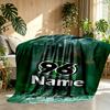 Custom Name Personalized Hannover 96 Football Print Blanket, Home Decor, Bedroom, Sofa, Camping, Couch, Gifts for Birthday ChristmasEnthusiasts