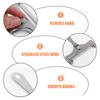 Cheese Slicer Stainless Steel Slicer Slicer with Adjustable Thickness Design Slicer with Handle Easy to Use Machine Washable