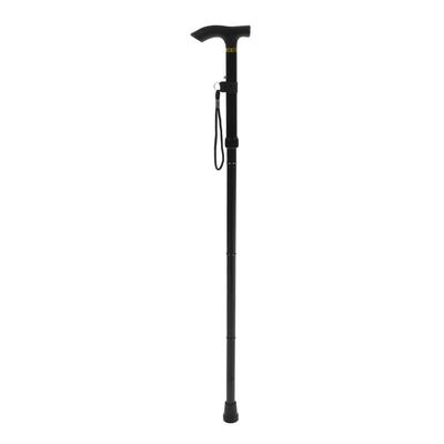 Folding Walking Stick Aluminum Alloy Prevent Slip Lightweight 4 Section Adjustable Cane for