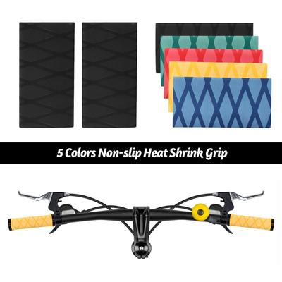 2PCS Non-slip Heat Shrink Tubing Grip Cover Waterproof Motorcycle Universal Accessories Motocross Dirt Bike Electric Bicycle
